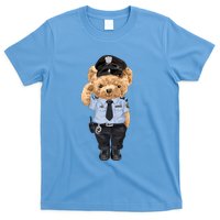 Cute Teddy Bear In Police Uniform T-Shirt