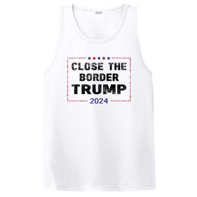 Close The Border Trump 2024 PosiCharge Competitor Tank