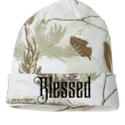 Christian T Blessed Black Bible Verses Kati Licensed 12" Camo Beanie