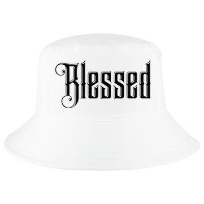 Christian T Blessed Black Bible Verses Cool Comfort Performance Bucket Hat