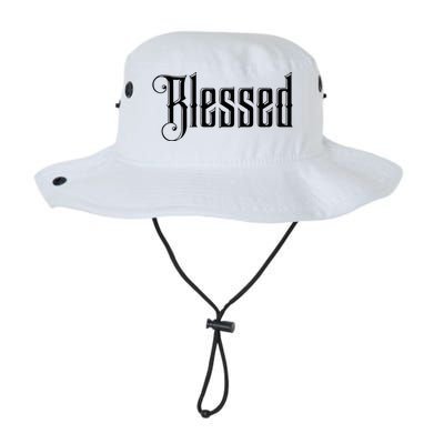 Christian T Blessed Black Bible Verses Legacy Cool Fit Booney Bucket Hat