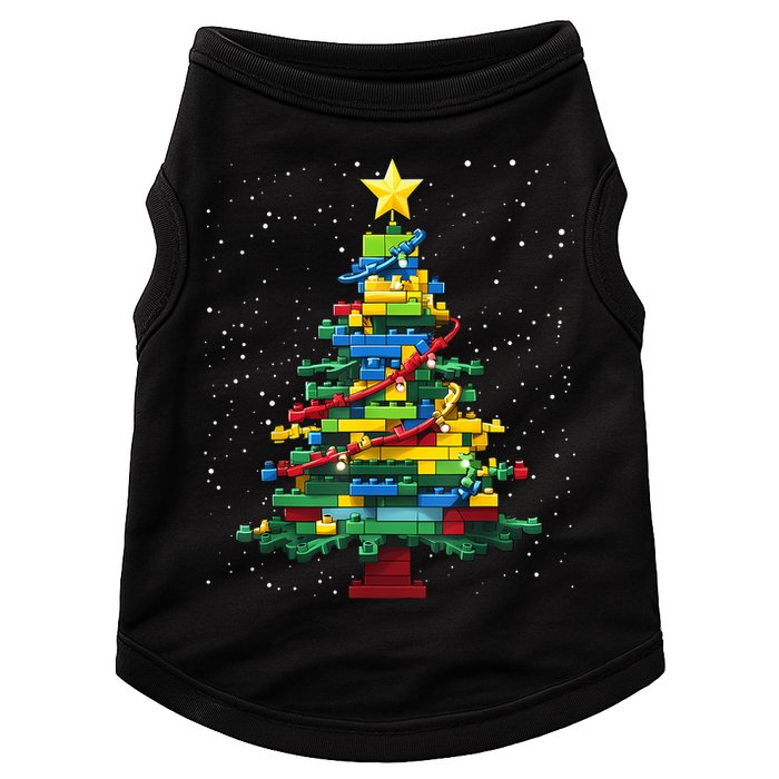 Christmaschristmas Tree Block Tree Block Brick Building Xmas Master Builder Doggie Tank