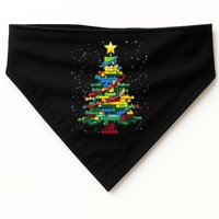 Christmaschristmas Tree Block Tree Block Brick Building Xmas Master Builder USA-Made Doggie Bandana