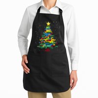 Christmaschristmas Tree Block Tree Block Brick Building Xmas Master Builder Apron
