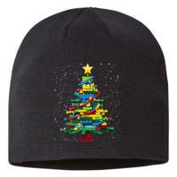 Christmaschristmas Tree Block Tree Block Brick Building Xmas Master Builder Sustainable Beanie
