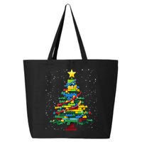 Christmaschristmas Tree Block Tree Block Brick Building Xmas Master Builder 25L Jumbo Tote
