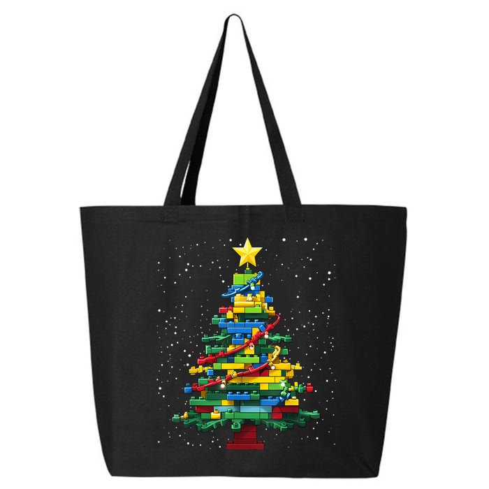 Christmaschristmas Tree Block Tree Block Brick Building Xmas Master Builder 25L Jumbo Tote