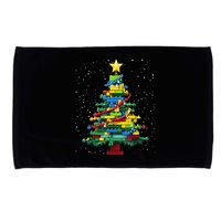 Christmaschristmas Tree Block Tree Block Brick Building Xmas Master Builder Microfiber Hand Towel