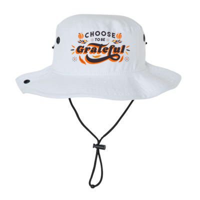 Choose To Be Grateful Pumpkin Bucket Hat