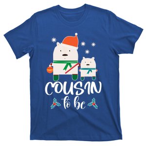 Cousin To Be Polar Bear Christmas Shower Cool Gift T-Shirt