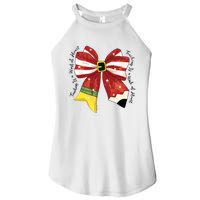 Christmas Teacher Bow Women's Perfect Tri Rocker Tank