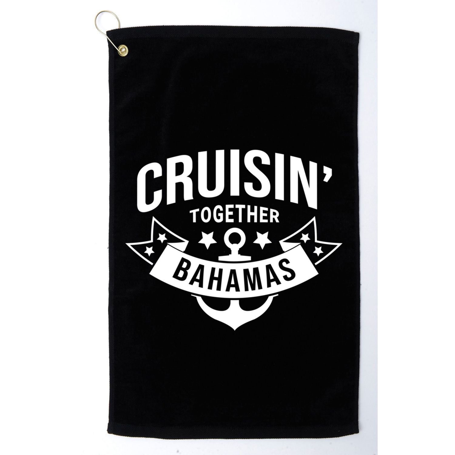 Cruisin Together Bahamas Gift Golf Towel