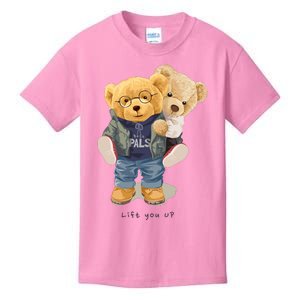 Cute Teddy Bear Lift You Up Kids T-Shirt