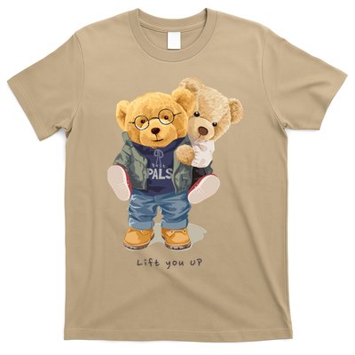 Cute Teddy Bear Lift You Up T-Shirt