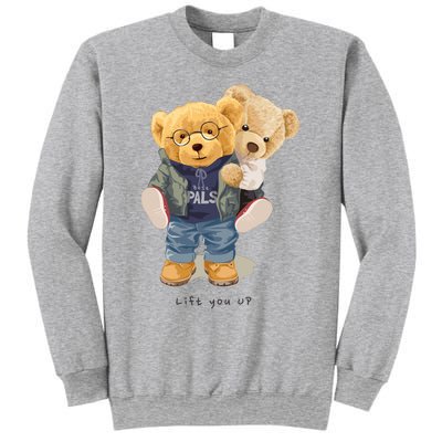 Cute Teddy Bear Lift You Up Sweatshirt