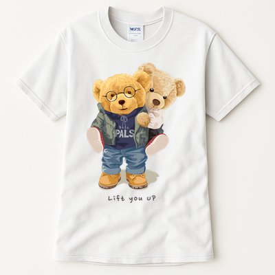 Cute Teddy Bear Lift You Up Tall T-Shirt
