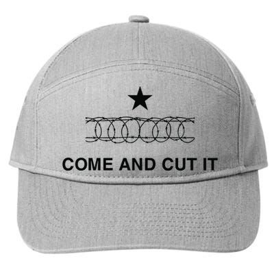 Chummytees Texas Border Come And Cut It 7-Panel Snapback Hat