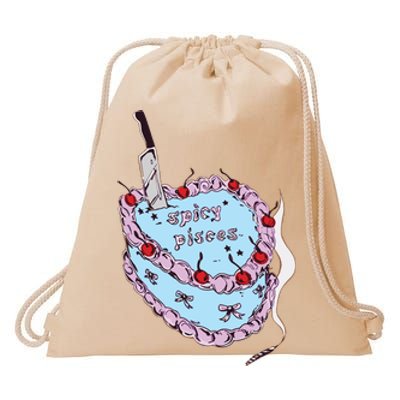 Celebrate The Birthday Rodrigo Spicy Pisces Drawstring Bag