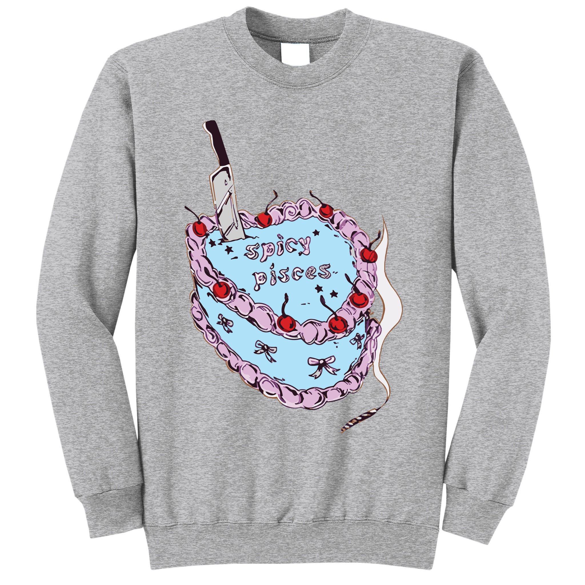 Celebrate The Birthday Rodrigo Spicy Pisces Tall Sweatshirt
