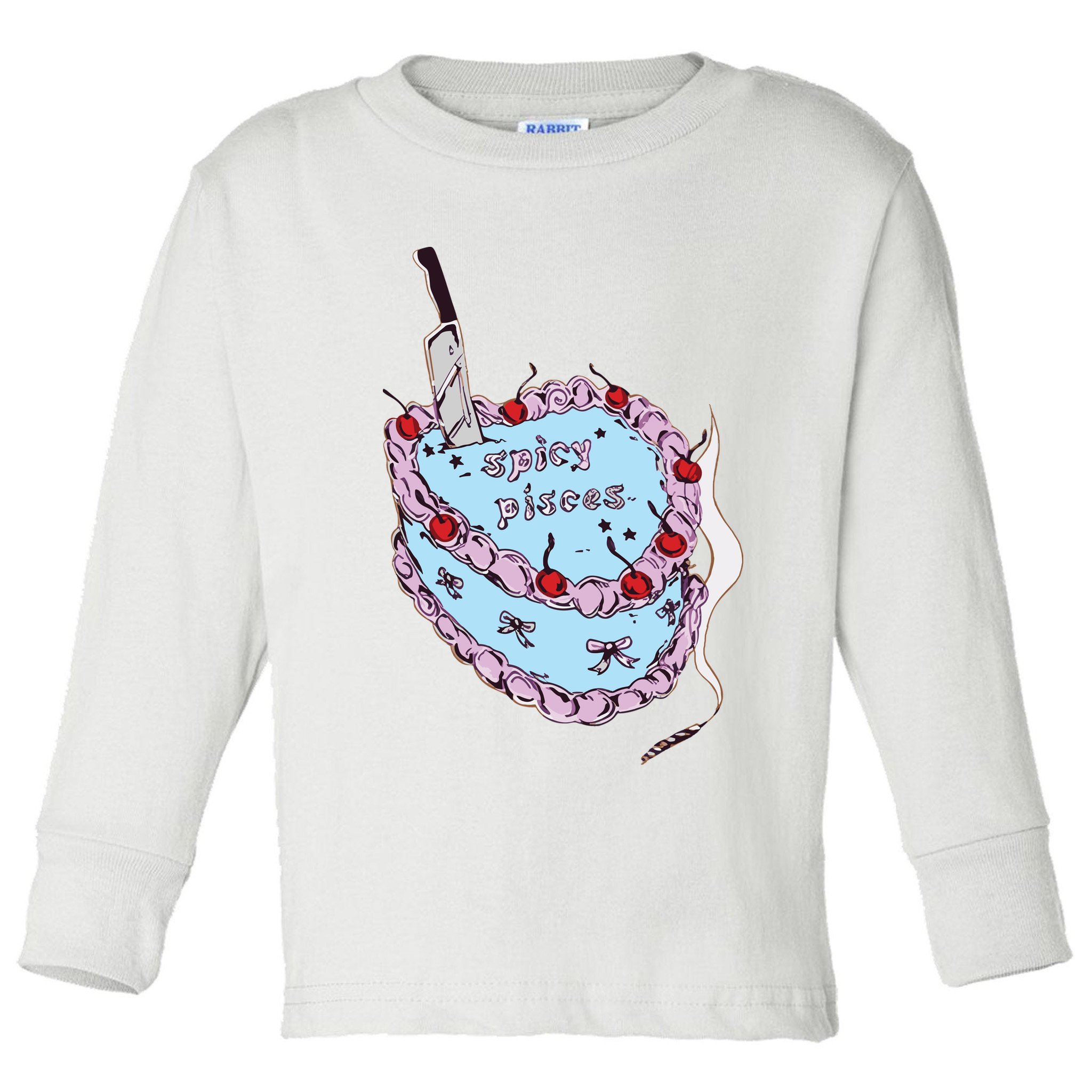 Celebrate The Birthday Rodrigo Spicy Pisces Toddler Long Sleeve Shirt