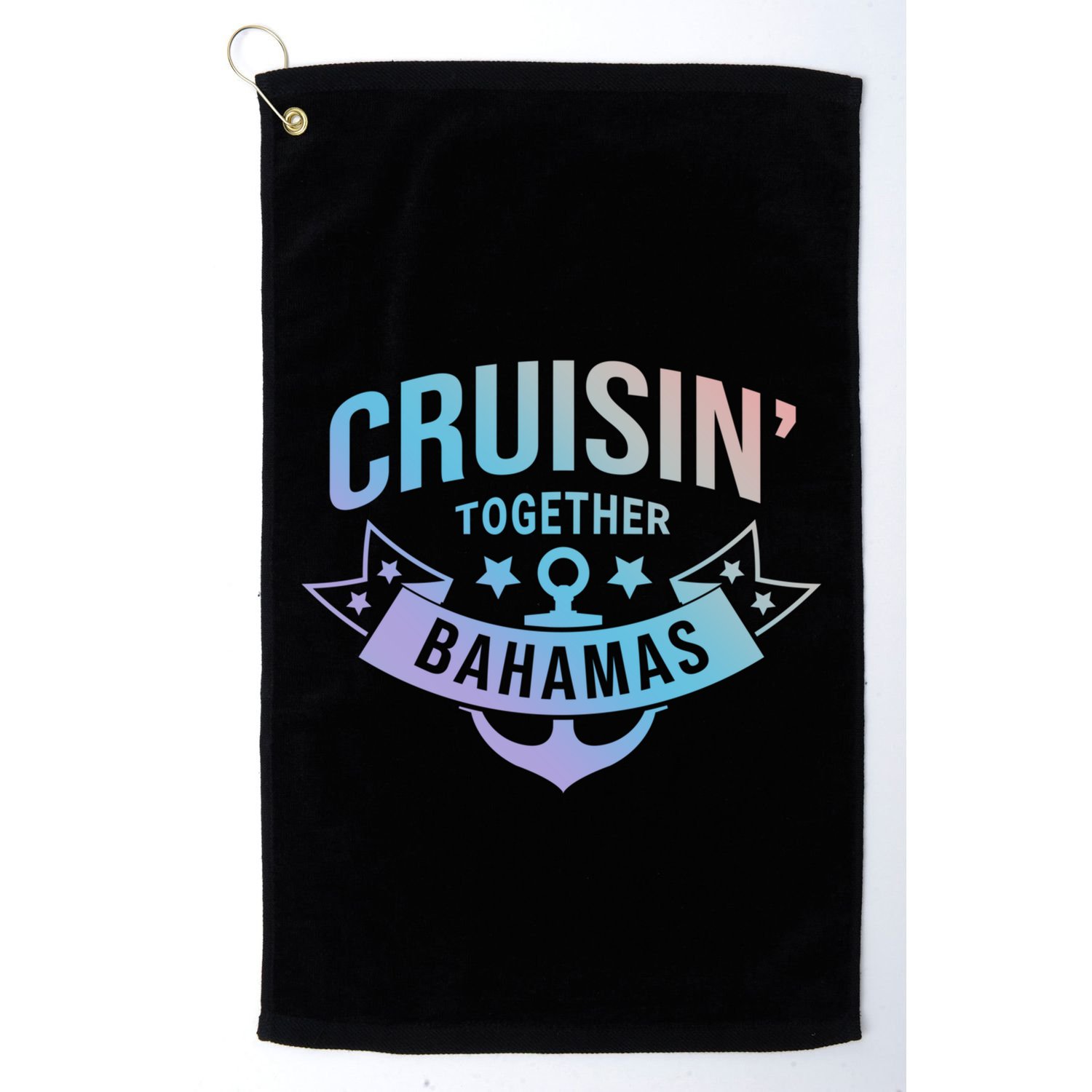 Cruisin Together Bahamas Gift Golf Towel