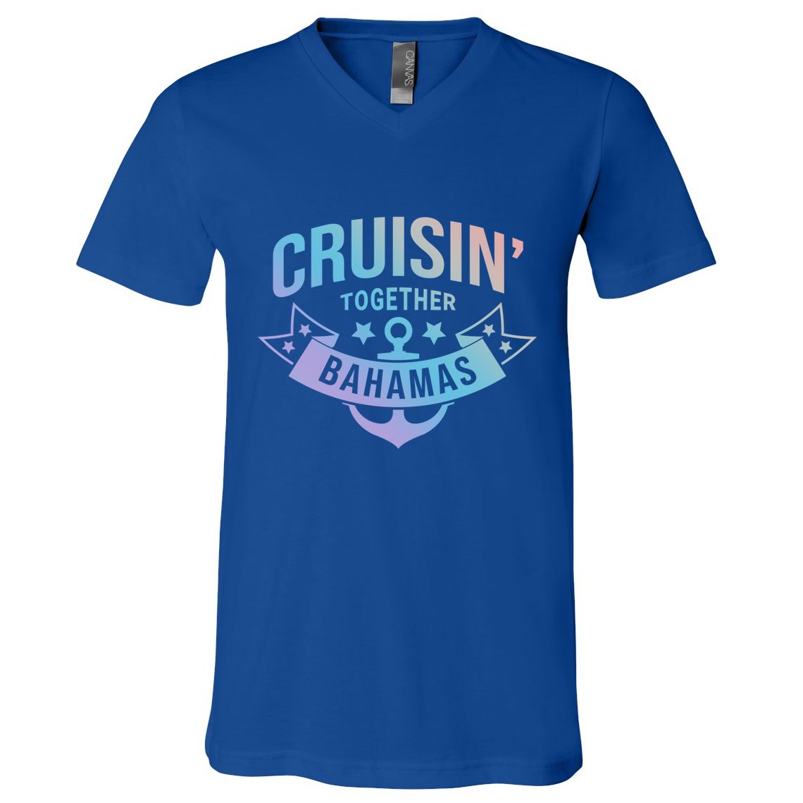 Cruisin Together Bahamas Gift V-Neck T-Shirt