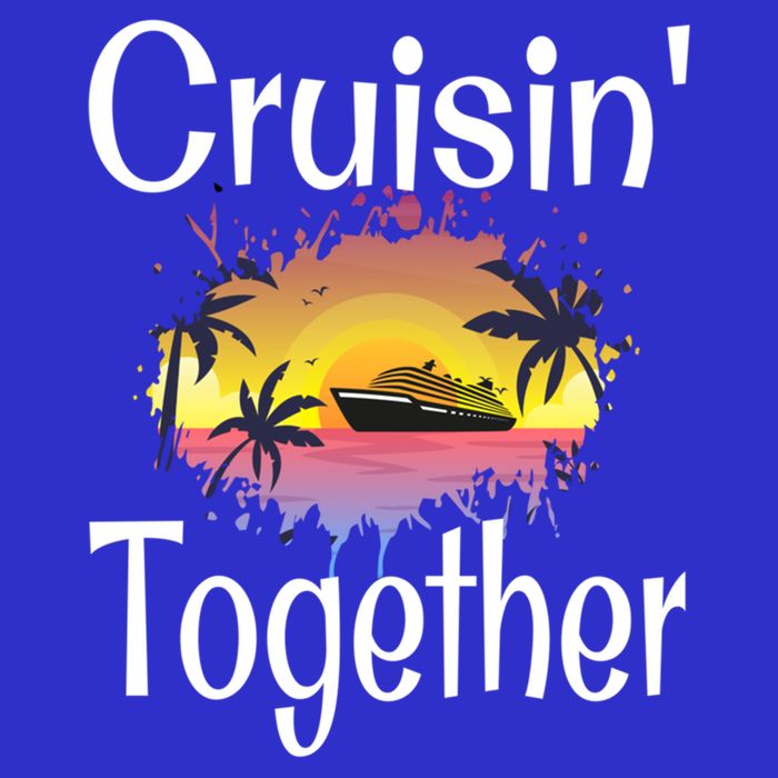 Cruisin Together Cruise Ship Vacation Couple Anniversary Cute Gift Baby Bodysuit