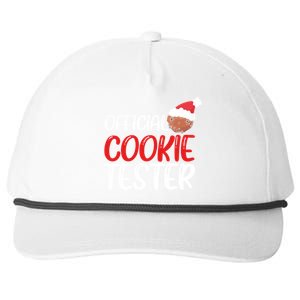 Cookie Tester Christmas Baking Crew Cute Baker Gift Snapback Five-Panel Rope Hat