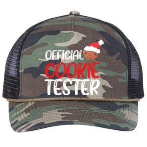 Cookie Tester Christmas Baking Crew Cute Baker Gift Retro Rope Trucker Hat Cap