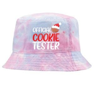 Cookie Tester Christmas Baking Crew Cute Baker Gift Tie-Dyed Bucket Hat