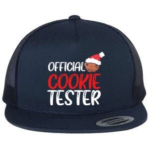 Cookie Tester Christmas Baking Crew Cute Baker Gift Flat Bill Trucker Hat