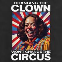 Changing The Clown WonT Change The Circus Kamala Clown Gift 15oz Campfire Ceramic Mug
