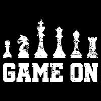 Chess Themed Chess Players With Chess Pieces Game On Backpack