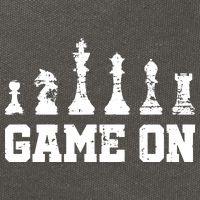 Chess Themed Chess Players With Chess Pieces Game On Cotton Canvas Backpack