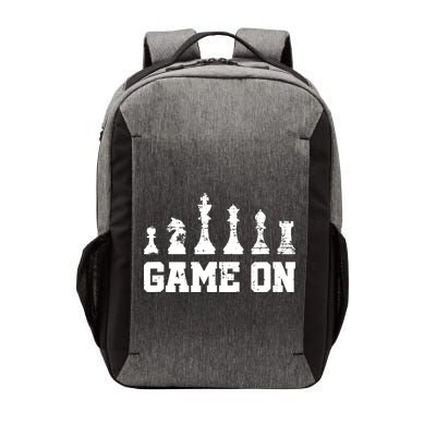 Chess Themed Chess Players With Chess Pieces Game On Vector Backpack