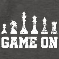 Chess Themed Chess Players With Chess Pieces Game On Vector Backpack