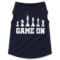 Chess Themed Chess Players With Chess Pieces Game On Doggie Tank