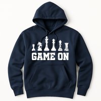 Chess Themed Chess Players With Chess Pieces Game On Hoodie