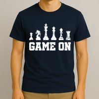 Chess Themed Chess Players With Chess Pieces Game On T-Shirt