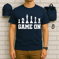 Chess Themed Chess Players With Chess Pieces Game On T-Shirt