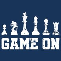 Chess Themed Chess Players With Chess Pieces Game On Drawstring Bag