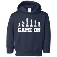 Chess Themed Chess Players With Chess Pieces Game On Toddler Hoodie