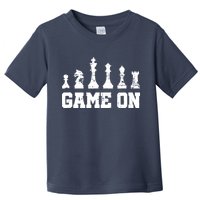 Chess Themed Chess Players With Chess Pieces Game On Toddler T-Shirt