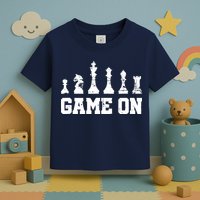 Chess Themed Chess Players With Chess Pieces Game On Toddler T-Shirt