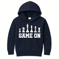 Chess Themed Chess Players With Chess Pieces Game On Kids Hoodie
