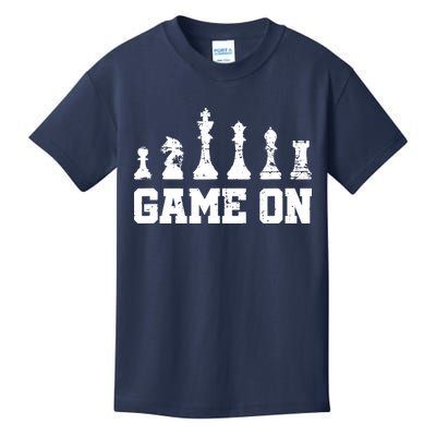 Chess Themed Chess Players With Chess Pieces Game On Kids T-Shirt