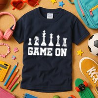 Chess Themed Chess Players With Chess Pieces Game On Kids T-Shirt