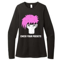 Channing Tatum Check Your Pockets Womens CVC Long Sleeve Shirt