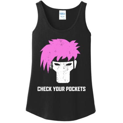 Channing Tatum Check Your Pockets Ladies Essential Tank