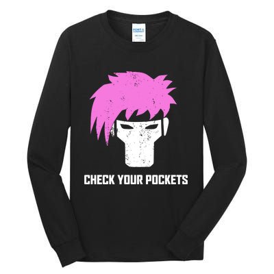 Channing Tatum Check Your Pockets Tall Long Sleeve T-Shirt